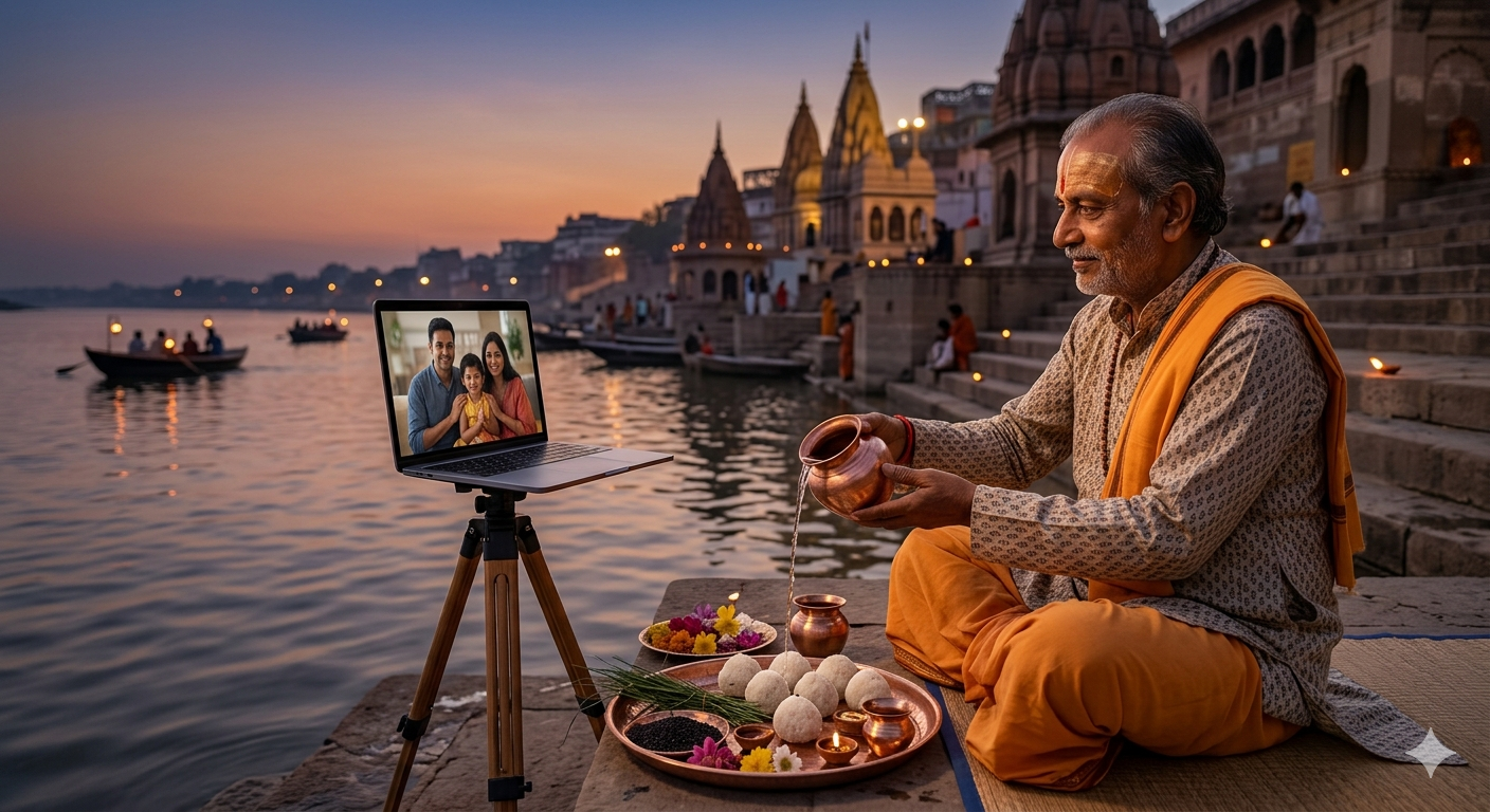 The Global Bridge of Souls: How to Perform Pitru Paksha Rituals from Anywhere in the World